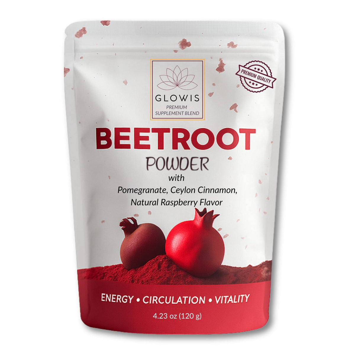 GLOWIS - Beetroot & Pomegranate Benefits: The Nitric Oxide Power Duo