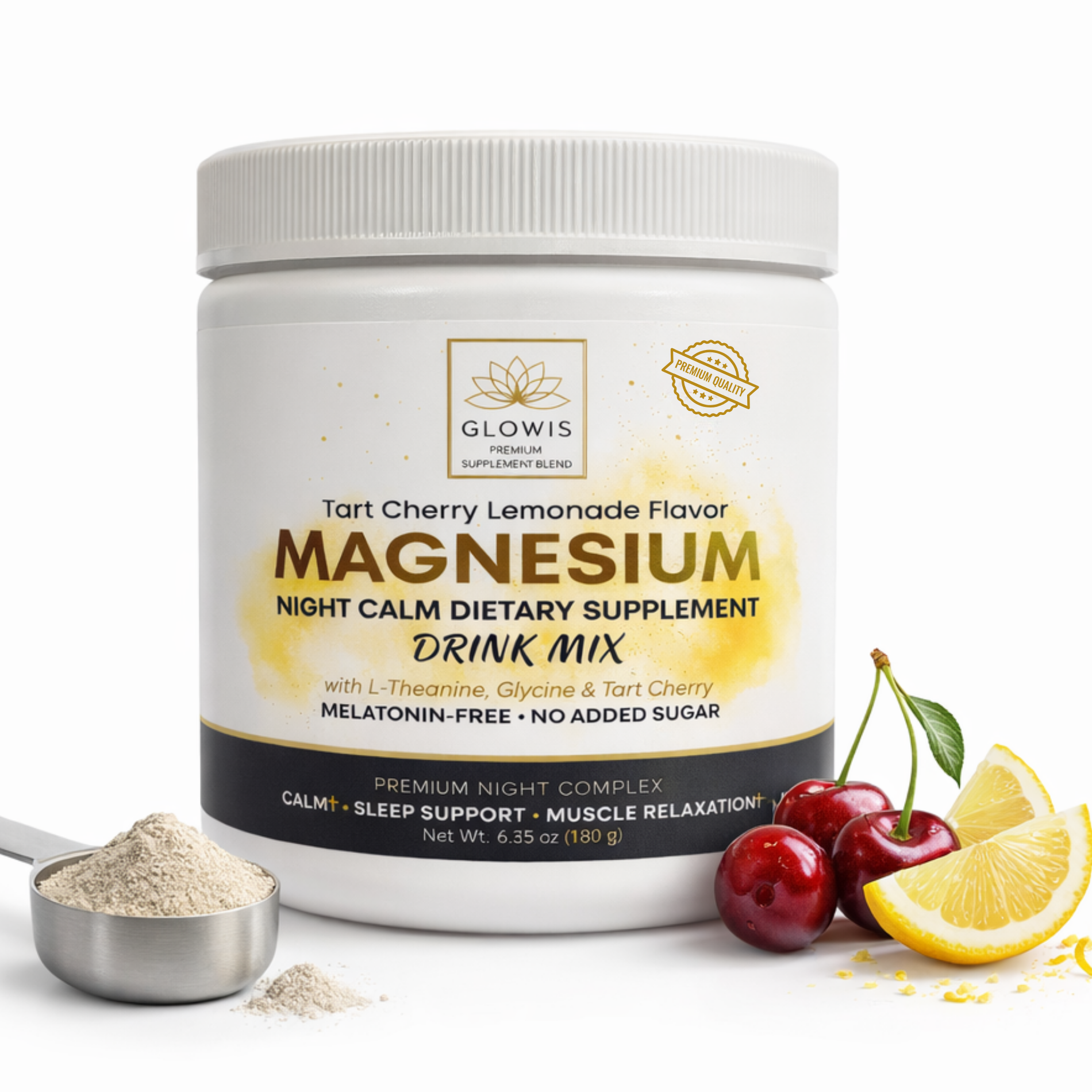 Magnesium Night Calm Drink Mix (Tart Cherry Lemonade)