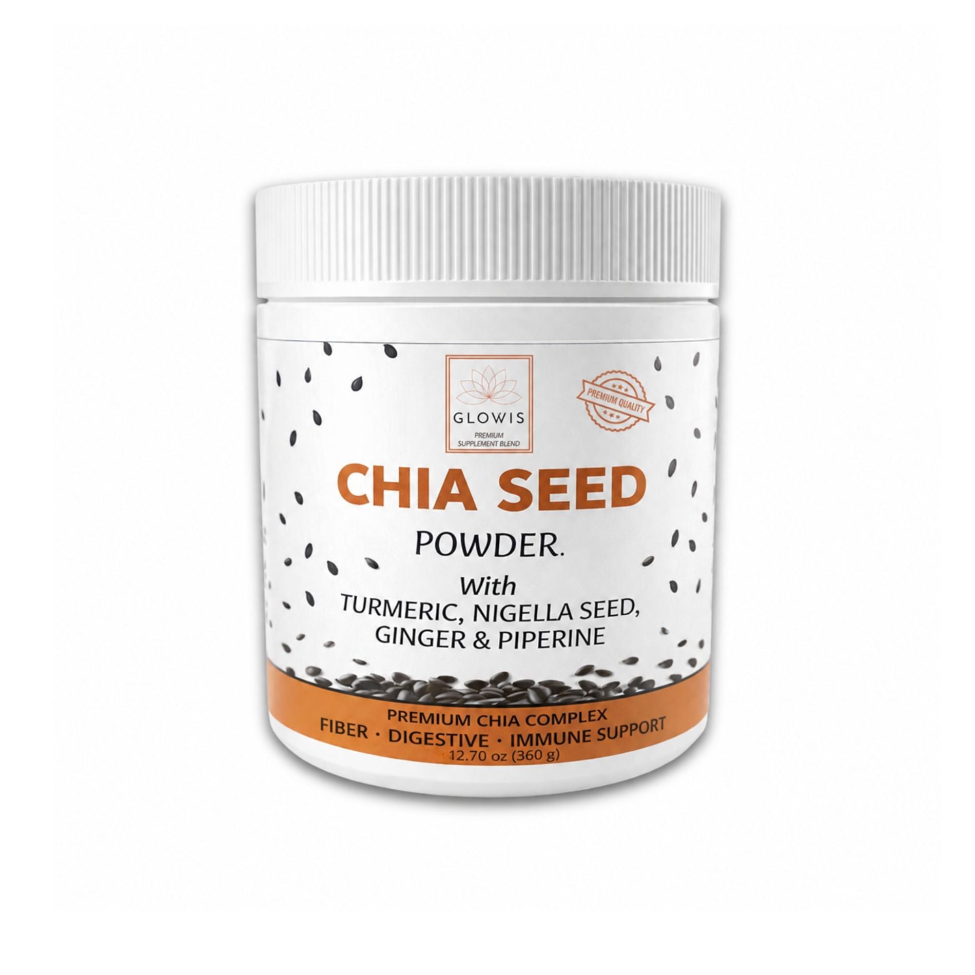 Chia Seed Powder 5-in-1 Superfood Blend | Chia, Turmeric, Black Seed & Ginger
